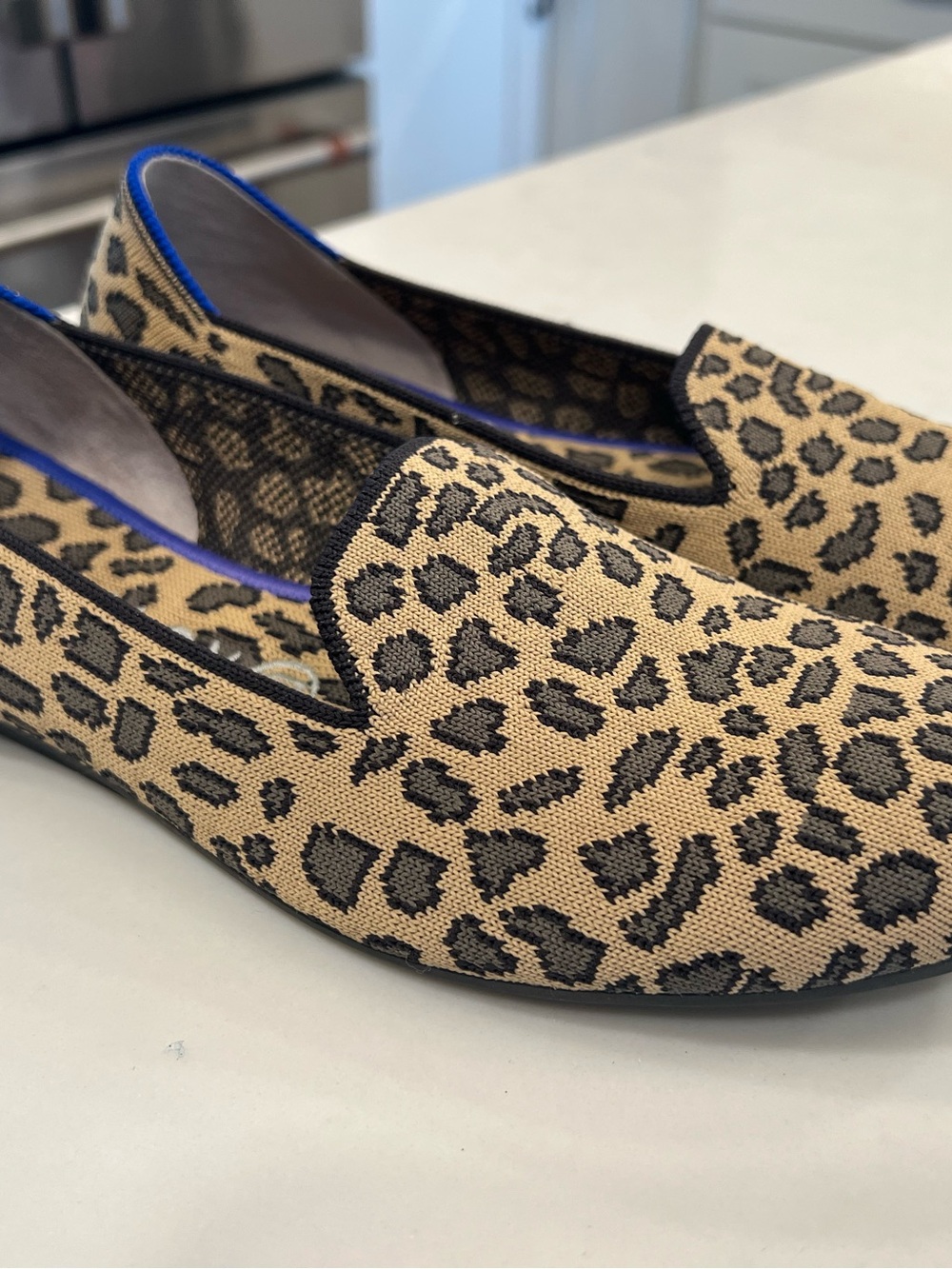 Rothy’s Leopard Print Shoes Size 9 - Picture 2 of 4